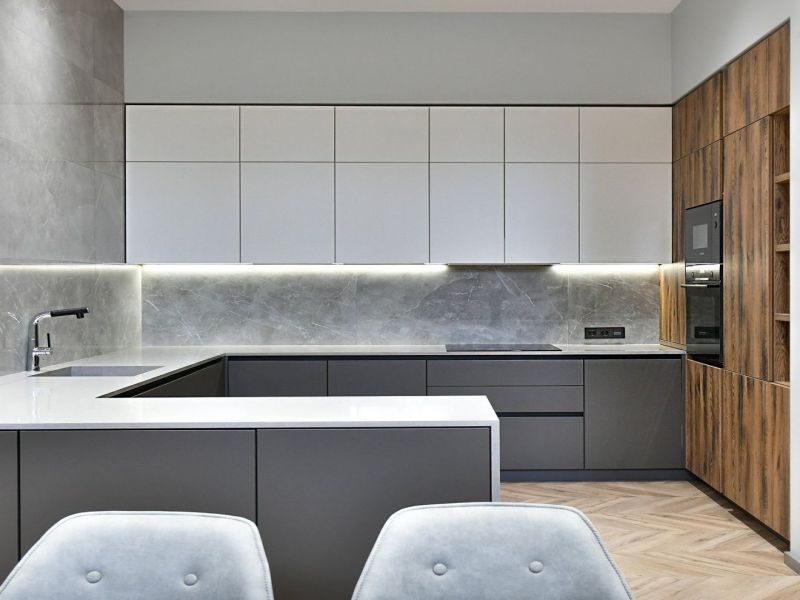 kitchen stainless steel cabinet